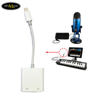 [Loại Tốt] Dây Cáp OTG Kết Nối Micro Với Mọi Điện Thoại, Smartphone OTG200/OTG100 – USB Camera Adapter Mic Microphone Lightning/Type-C
