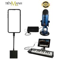[Loại Tốt] Dây Cáp OTG Kết Nối Micro Với Mọi Điện Thoại, Smartphone OTG200 - USB Camera Adapter Mic Microphone