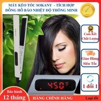 [LOẠI TỐT] Máy kéo tóc, duỗi tóc công nghệ mới mặt led hiển thị nhiệt độ, làm nóng siêu nhanh Sakany 950A