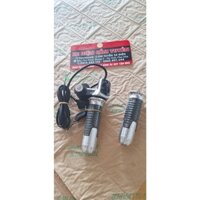 (LOẠI TỐT) Tay ga xe điện báo pin 4in1 gồm khoá điện ,tay ga, đồng hồ led báo pin ,công tắc đèn