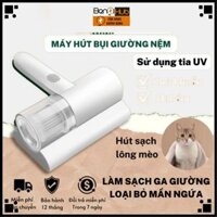 (LOẠI XỊN 2 PIN, HÚT MẠNH) Máy Hút Bụi Giường Nệm Nhật Bản