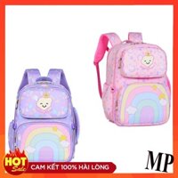 [Loại xịn - 2 Size] Cặp sách học sinh lớp 1 đến lớp 7 , Balo chống gù cho bé gái tiểu học đi học có phản quang