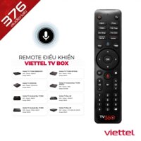 [LOẠI XỊN] REMOTE Điều Khiển Giọng Nói TV BOX VIETTEL -  MODEL 2024