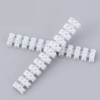 Lốc 10 cây Domino trắng nối dây điện