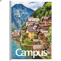 [Lốc 10 cuốn] Vở Campus kẻ ngang có chấm 80 /120 /200 trang  - Campus Adventure
