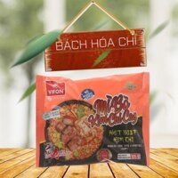 Lốc 10 gói Mì bò kim chi cay Vifon gói 105g
