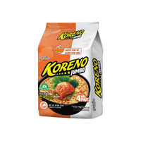 Lốc 10 gói mì Koreno Jumbo vị kim chi 100g
