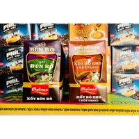 Lốc (10 gói x 90g) Xốt Bún bò/Xốt Bò kho (Xốt vang) Cholimex