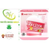 LỐC 10 HỘP - Bánh Que Lucky Stick Vị Strawberry ( Dâu) 45g