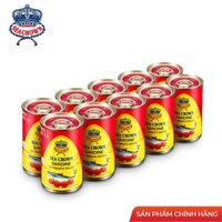 LỐC 10 HỘP CÁ TRÍCH SỐT CÀ SARDINE IN TOMATO SAUCE SEA CROWN 155 GRAM