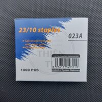 Lốc 10 hộp - Kim bấm giấy 23/10 từ 50-70 tờ dùng cho Máy bấm kim lớn KwTrio 50SA, Dập ghim đại 50LA 023A