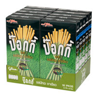 Lốc 10 Hộp Pocky Vị Matcha Trà Xanh Thái Lan (10 Hộp x 39 Gram)