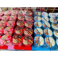 Lốc 10 hũ Bánh Que Chấm Sốt YanYan Meiji 50g đủ vị DATE XA