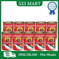 [LỐC 10 LON] Cá mòi xốt cà chua 3 Cô Gái 155g