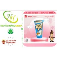 LỐC 10 LY - Bánh Que Chấm Kem Yan Yan Meiji Vị Vani 50g