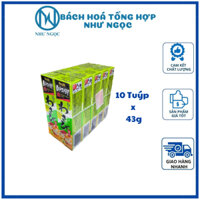 Lốc 10 Tuýp - Mù Tạt Xanh Wasabi S&B  Nhật Bản Tuýp 43g - Bách Hóa Tổng Hợp Như Ngọc