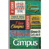 Lốc 10 Vở Campus BELIEVABLE 80 trang kẻ ngang có chấm - Ngẫu nhiên