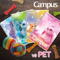Lốc 10 Vở ôly campus pet 48 trang( 4 ôly)