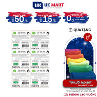 Lốc 12 bánh xà Phòng Cám Gạo Thái Lan JAM RICE MILK SOAP kích trắng