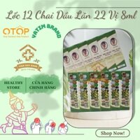 Lốc 12 Chai Dầu Lăn Thảo Dược 22 Vị Herbal Liquid Balm Yatim Brand OTOP Thái Lan [8ml×12]