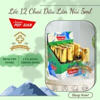 Lốc 12 Chai Dầu Lăn Thảo Dược Pim-Saen Balm Oil POY-SIAN Thái Lan [5ml×12]