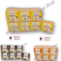 Lốc 12 Cục Xà Bông Thảo Dược Trắng Da Giảm Mụn Natural Herbal Soap Dành Cho Mặt Và Cơ Thể Thái Lan (65gram x12 cục)