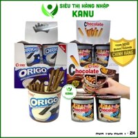 [Lốc 12 hộp] Bánh que chấm sốt socola & kem sữa Coco siêu ngon