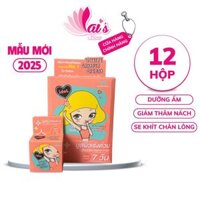 Lốc 12 Hộp Kem Thâm Nách IDOLL White Armpit Cream Giảm Thâm, Trắng Mịn, Khử Mùi Hôi, Nách, Khủy Tay, Đầu Gối Chính Hãng