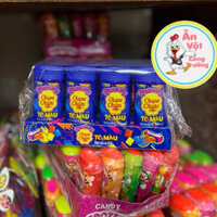 Lốc 12 hộp kẹo gum thổi chupa chups big babol to màu lưỡi, kẹo cao su bigbabol tô màu lưỡi