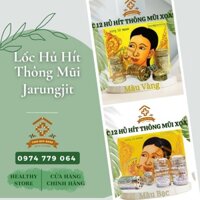 Lốc 12 Ống Hít Thông Mũi Xoang Jarungjit Inhalor 2gr Thái Lan [Vàng, Bạc]