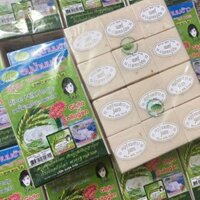 Lốc 12 Xà Phòng Cám Gạo Thái Lan Jam Rice Milk Soap Trắng Da Dưỡng Ẩm