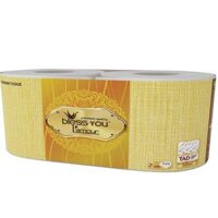 Lốc 2 Cuộn Giấy Vệ Sinh Cao Cấp Sài Gòn Bless You Lamour 3 Lớp