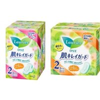 Lốc 2 gói Băng vệ sinh Laurier Nhật Bản ngày có cánh 44m-k cánh 60m-đêm 20m