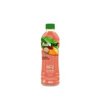 Lốc 24 Chai Trà Đào Và Hạt Chia Fuzetea+ (450ml/chai)