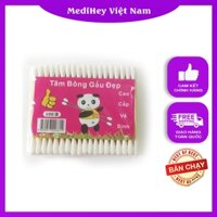 Lốc 24 gói x (100 que mỗi gói) Tăm bông Gấu đẹp dùng siêu thích
