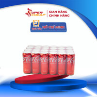 Lốc 24 Lon Nước Giải Khát Coca-Cola Vị Nguyên Bản 320ml/Lon SuperCheap