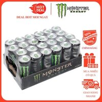Lốc 24 Lon Nước Tăng Lực Monster Energy 355ml/Lon Chính Hãng