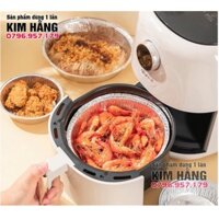 Lốc 25 cái khay bạc 1000ml lót nồi nướng không dầu tiện lợi