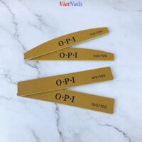 Lốc 25 Dũa Da Bò OPI Dũa Móng Tay Móng Gel Độ Nhám 100/100