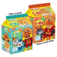 Lốc 3 gói mì ăn liền Nissin Anpanman udon & ramen 90g