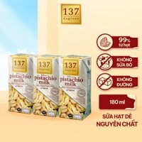 [LỐC 3 HỘP 180ML] Sữa Hạt Dẻ Nguyên Chất 137 Degrees Không Đường Dinh Dưỡng Healthy Nhập Khẩu Thái