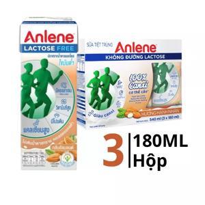 Lốc 3 hộp sữa bột pha sẵn Anlene Movepro - có đường, 180ml