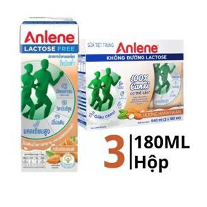 Lốc 3 hộp sữa bột pha sẵn Anlene Movepro - có đường, 180ml