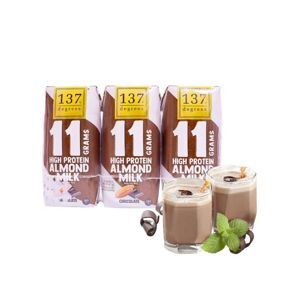 Lốc 3 hộp sữa hạnh nhân nguyên chất 137 Degrees 180ml