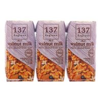 Lốc 3 hộp sữa hạt óc chó 137 Degrees 180 ml (từ 1 tuổi)