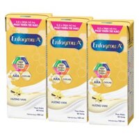 Lốc 3 hộp sữa pha sẵn Enfagrow A+ hương vani 180ml