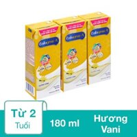 Lốc 3 hộp sữa pha sẵn Enfagrow A+ 360° Brain DHA+ hương vani 180 ml (từ 2 tuổi)