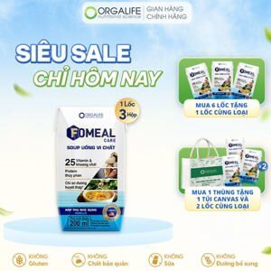 Lốc 3 hộp thực phẩm dinh dưỡng Fomeal Care 250ml