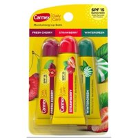 Lốc 3 tuýp son dưỡng môi không màu Carmex Moisturizing Lip Balm