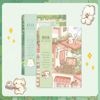 Lốc 3 Vở kẻ ngang Hải Tiến 200 trang NOVA 3330 - Định lượng 70gsm - Gáy đóng ghim